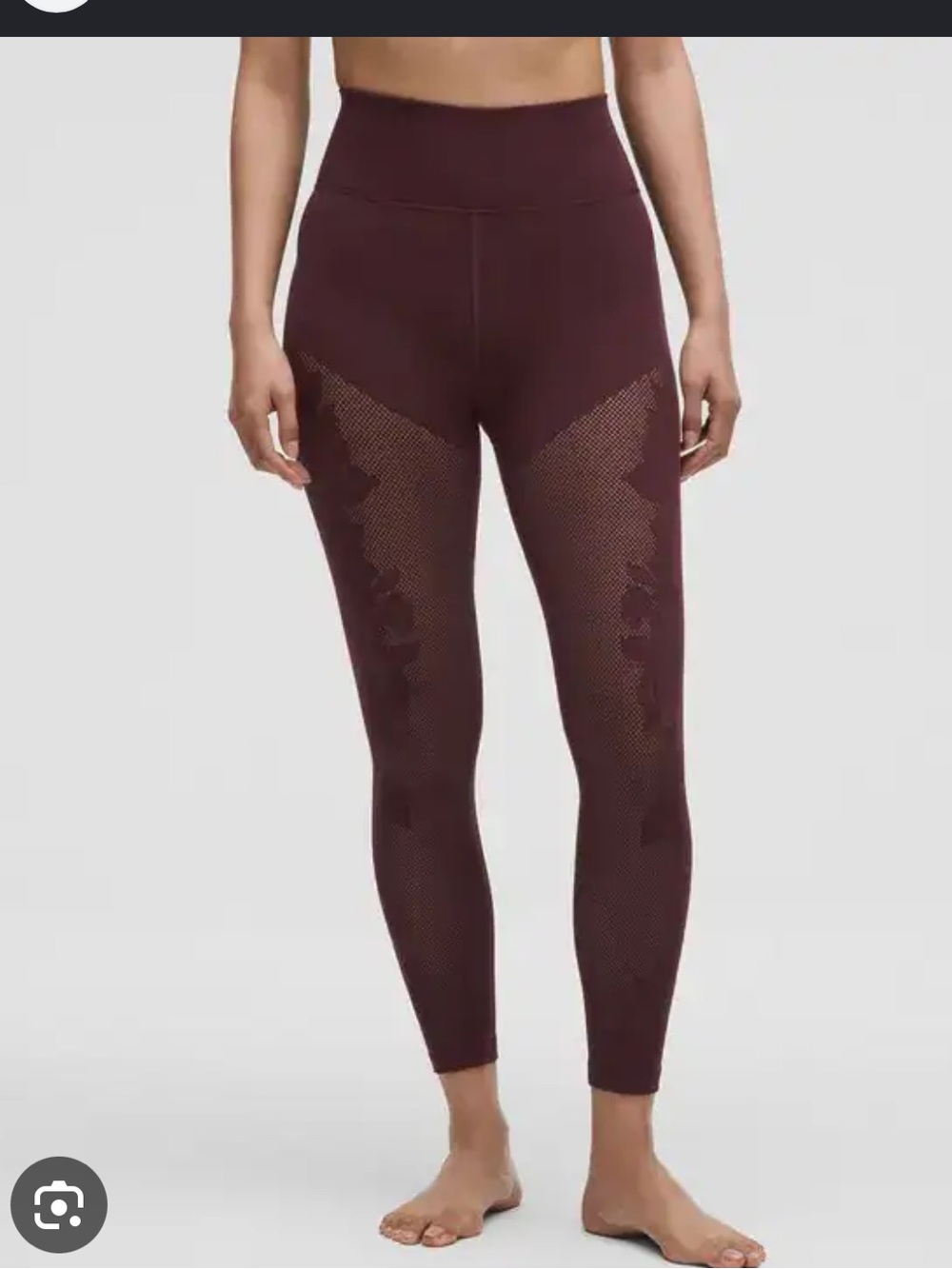 NWT Lululemon Reveal Knit 7/8 tight